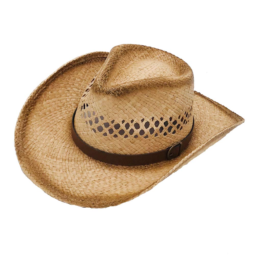 Stylish Western Cowboy & Cowgirl Straw Hats for Men & Women - Perfect for Rodeo, Country Music Festivals & Outdoor Adventures