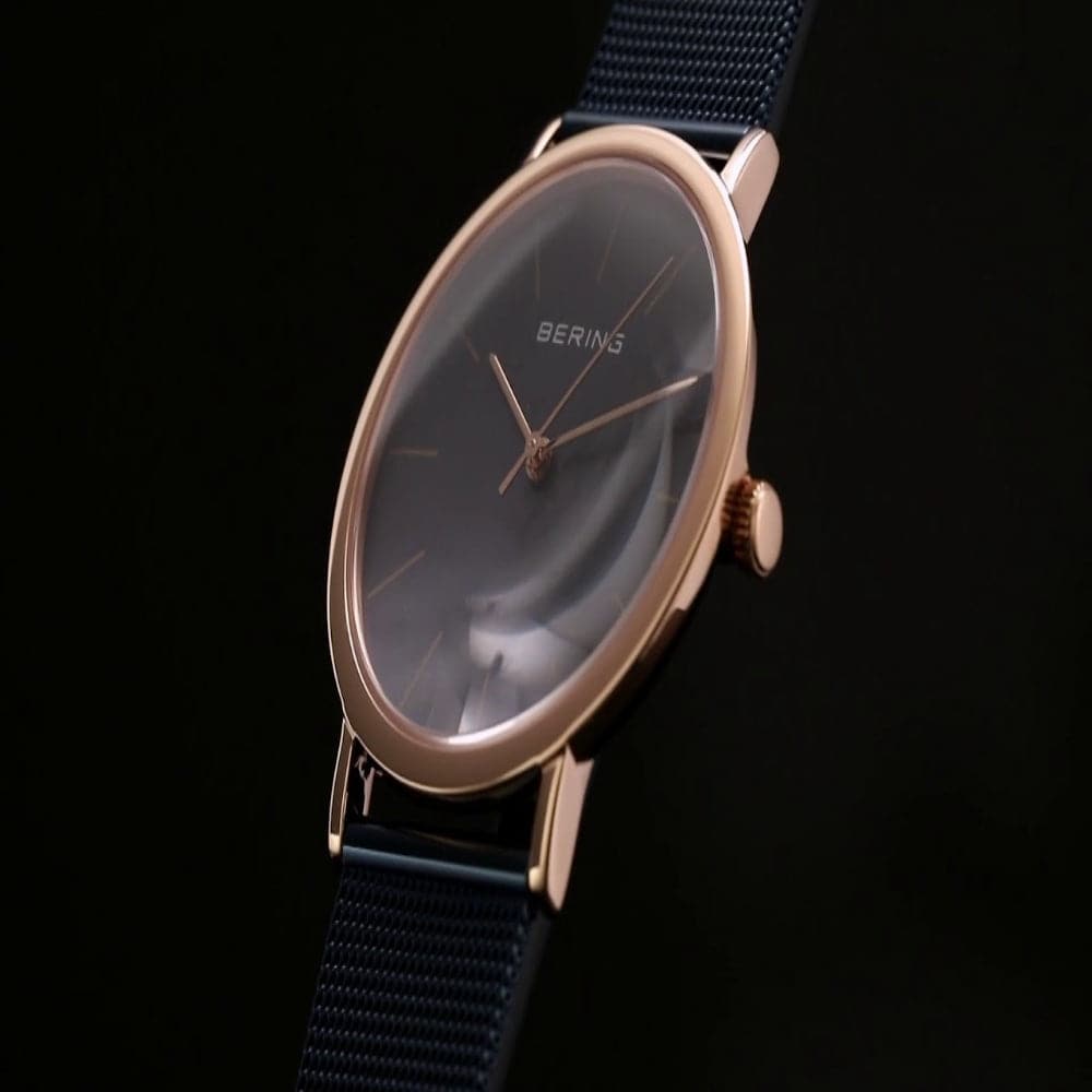 BERING 13436 367 Classic Women's Watch - Elegant Stainless Steel Analog Watch with Date Window | Perfect for Office, Business Meetings & Formal Occasions