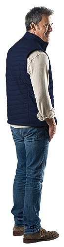 Dune Men's Heated Vest with Rechargeable Battery - 10 Hours Heating Time | USB Charger Included | Machine Washable | Perfect for Winter Outdoor Activities, Hunting, Hiking & Camping