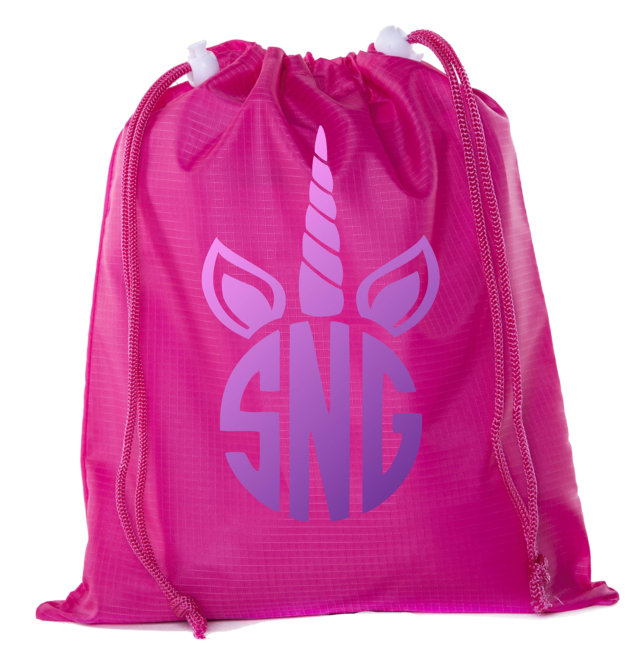 Unicorn Drawstring Bag - Mini Unicorn Party Favors for Birthdays, Makeup & Decorations | Perfect for Kids Gifts, Party Supplies & Themed Events