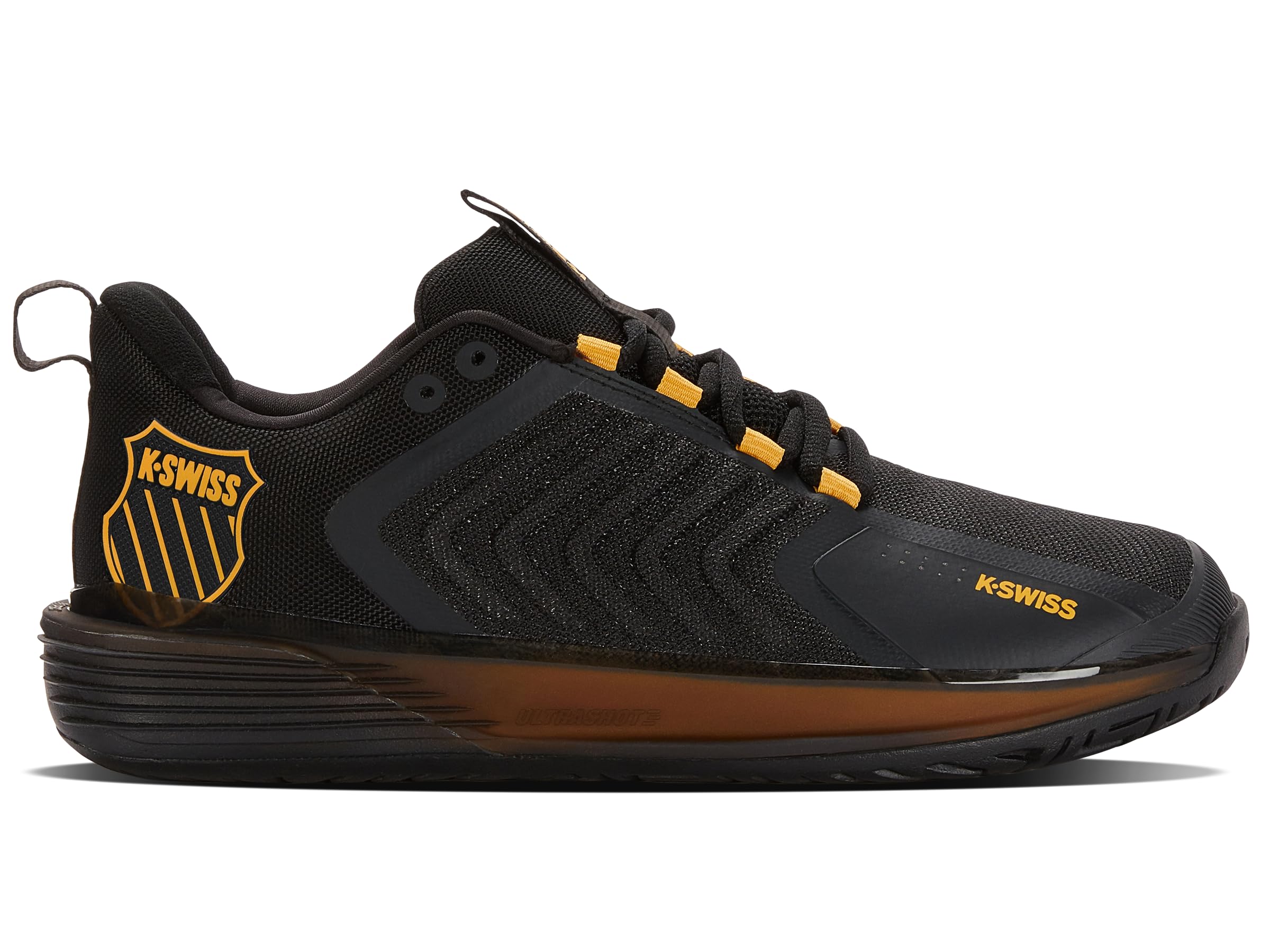 K-Swiss Men's Tennis Shoes - Lightweight & Durable Court Sneakers for Tennis, Pickleball & Casual Wear