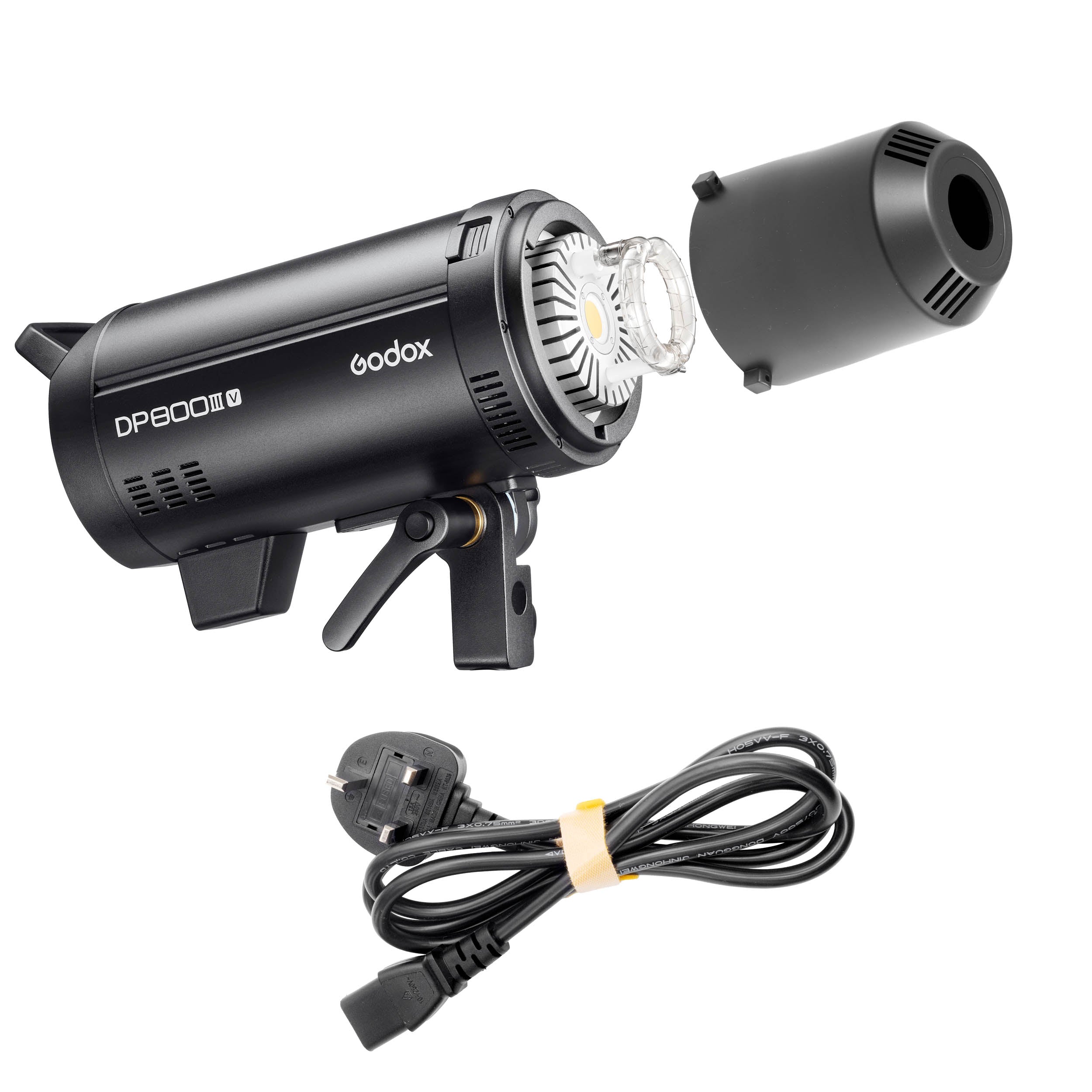 DP800IIIV 800Ws Professional Studio Monolight Flash with 30W LED Modeling Lamp - Perfect for Portrait, Fashion & Product Photography