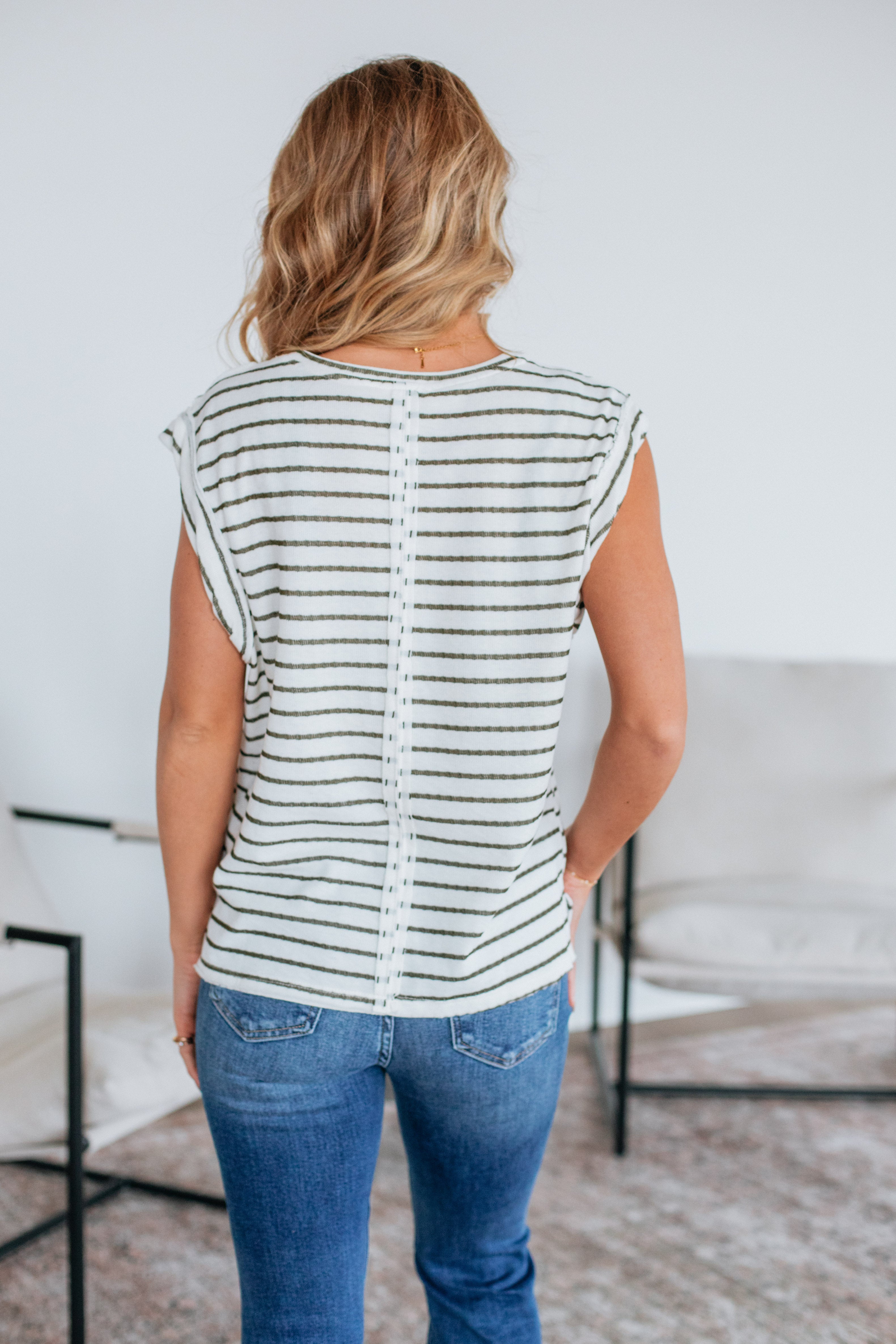 Stylish Avani Striped Women's Tops - Trendy Casual & Work Wear for Everyday Comfort