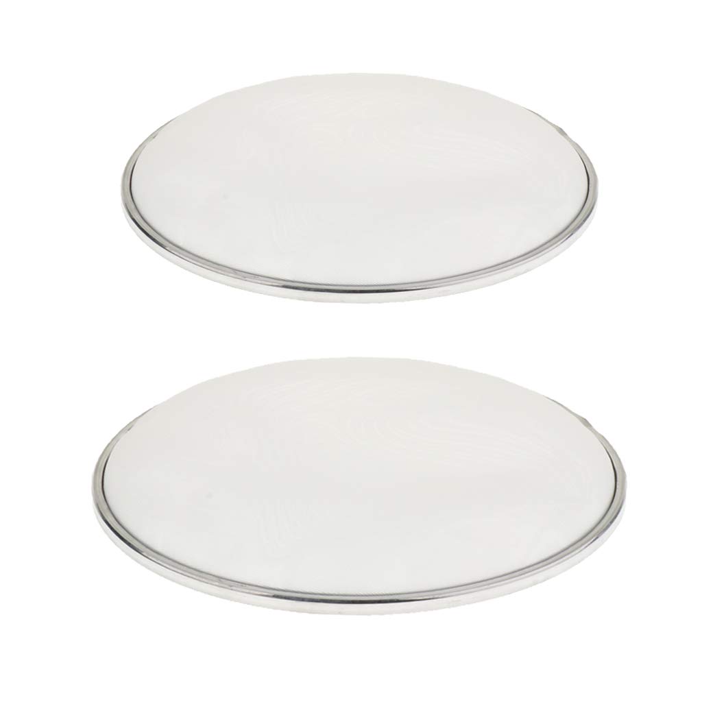2PCS 10 Inch & 12 Inch Mesh Drum Heads for Bass Drum - Double Layer Silent Practice Drumheads for Noise Reduction - Perfect for Home, Studio & Apartment Drumming Practice