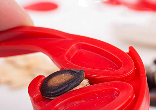 WOIWO 2 Pack Melon Seed Crackers - Nut Sheller Tool for Pumpkin, Sunflower & Watermelon Seeds | Durable Stainless Steel Kitchen Gadget for Snacking & Cooking | Perfect for Parties, Movie Nights & Healthy Eating