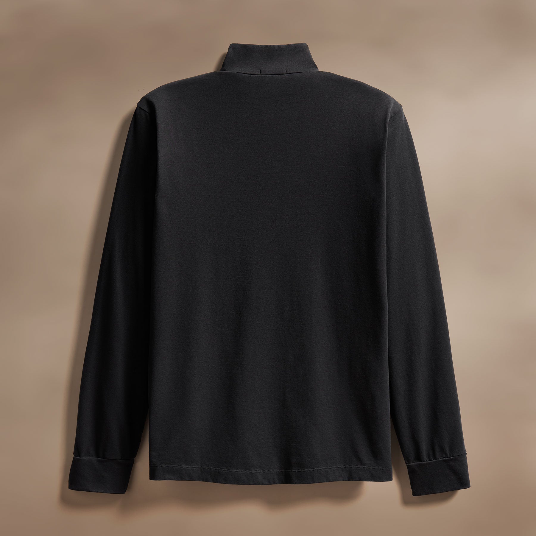 Premium Heavyweight Luxe Jersey Half Zip Pullover - Black | Cozy & Stylish Casual Wear for Men & Women | Perfect for Work, Gym & Outdoor Activities