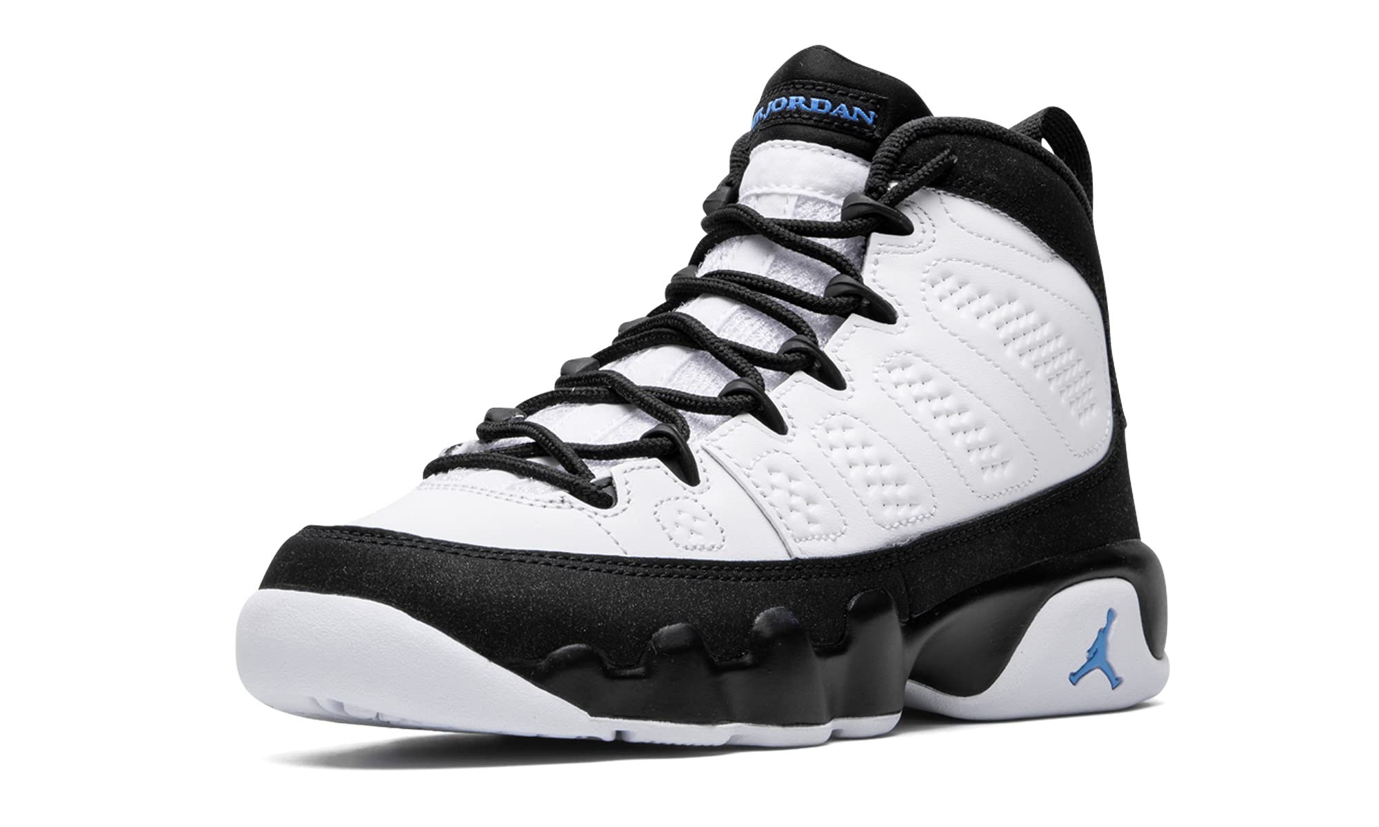 Jordan Youth Air 9 Retro GS Sneakers 302359-140 in University Blue - Size 6.5Y - Perfect for Basketball, School & Casual Wear