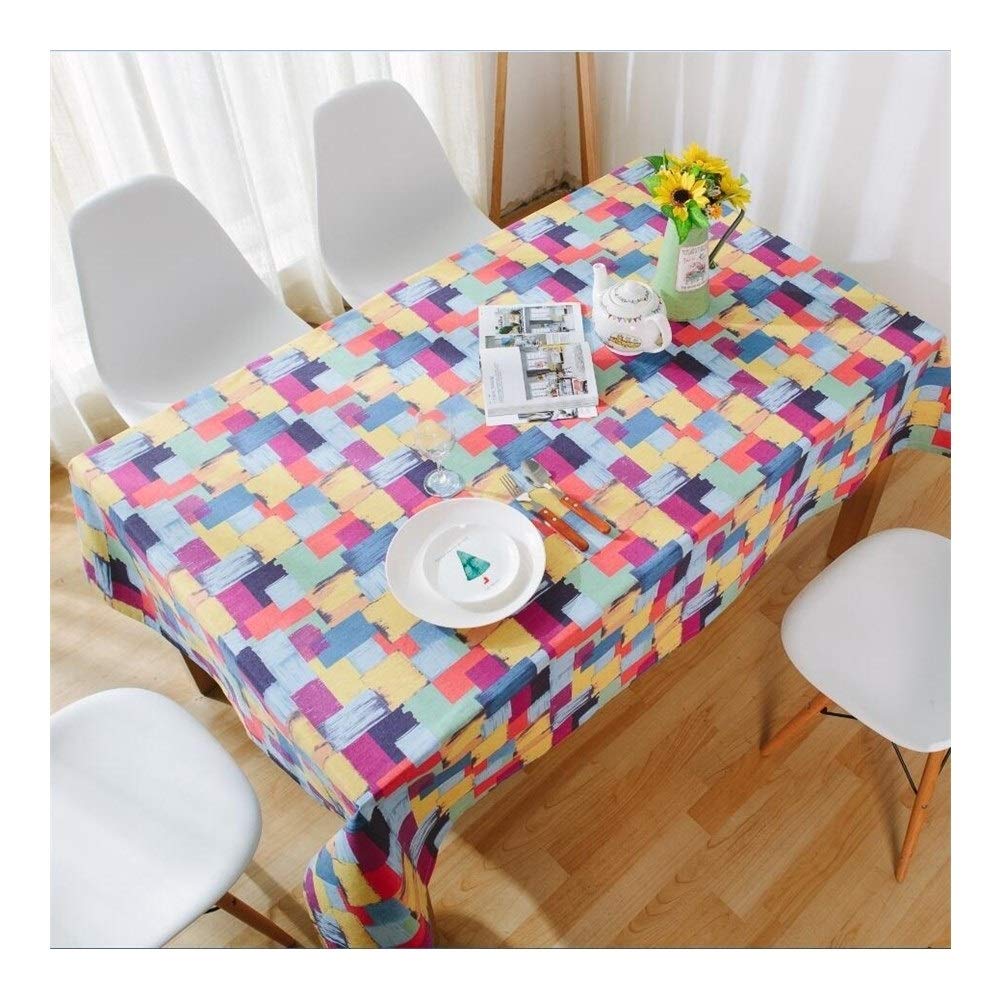 Waterproof Camping Tablecloth - Colorful Picnic Blanket 140x250cm for Outdoor Adventures, Hiking & Backyard BBQs