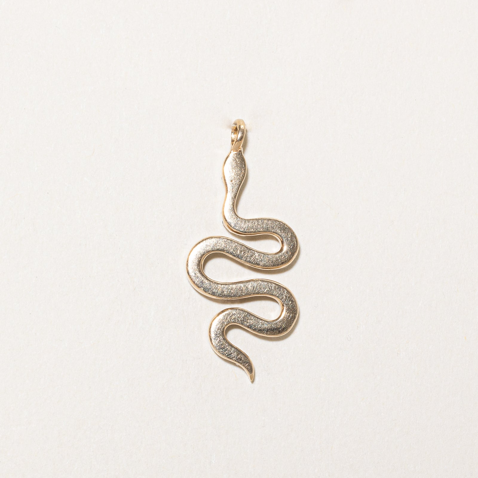 Exquisite 0.12ctw Diamond Snake Pendant Necklace - 14K Gold Plated Jewelry for Women | Perfect Gift for Birthday, Anniversary & Special Occasions