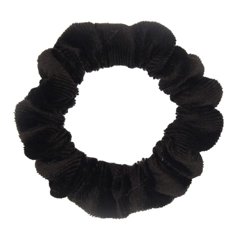 Staila 10-Pack Small Velvet Scrunchies for Women - Mini Thin Elastic Hair Ties for Ponytails, Buns & Everyday Hairstyles | Soft Hair Accessories for Work, Gym & Travel