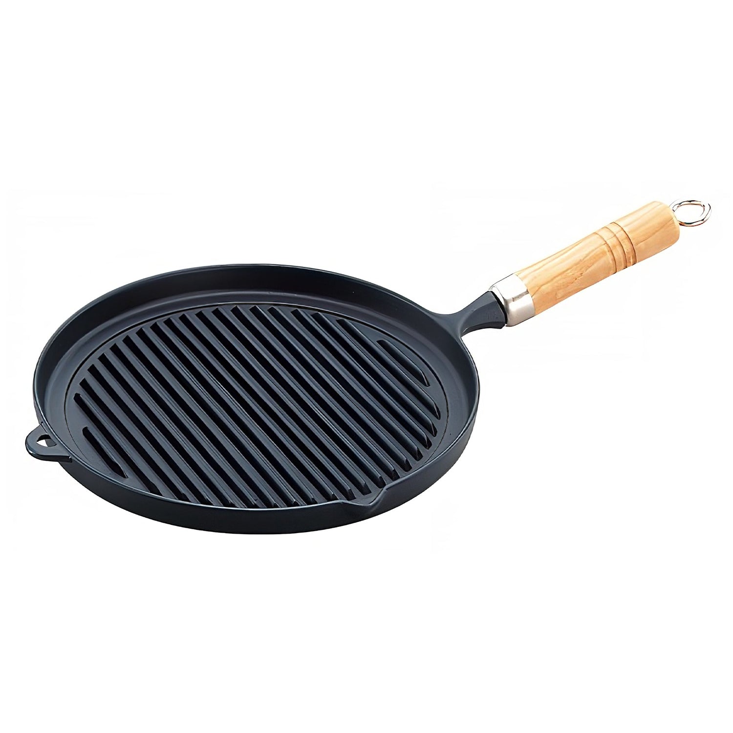 Premium Iwachu Nambu Cast Iron Grill Pan - Japanese Teppanyaki Griddle for Steak, Seafood & Vegetables | Perfect for Indoor/Outdoor Cooking, Camping & BBQ