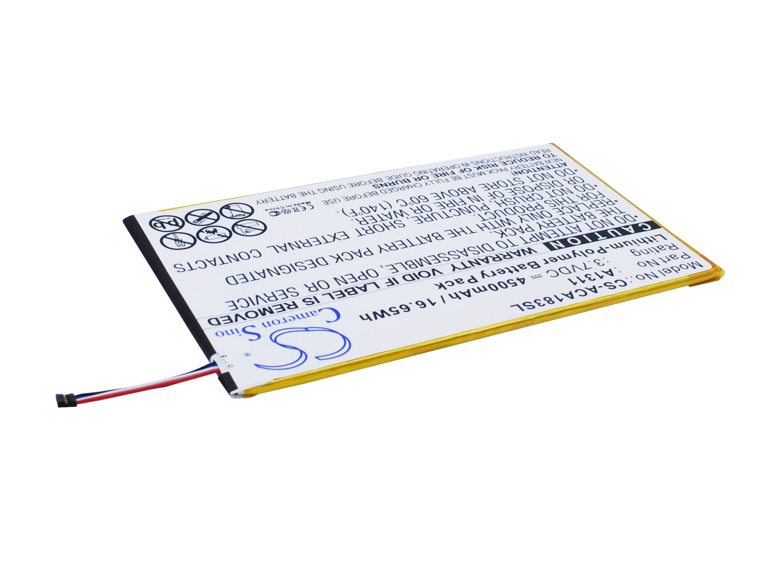 Original Acer A1-830 Iconia Tab 8 Tablet Replacement Battery - Compatible with A1 830 2CSW L16T 25601G01NSW Models - Perfect for Home, Office & Travel Use