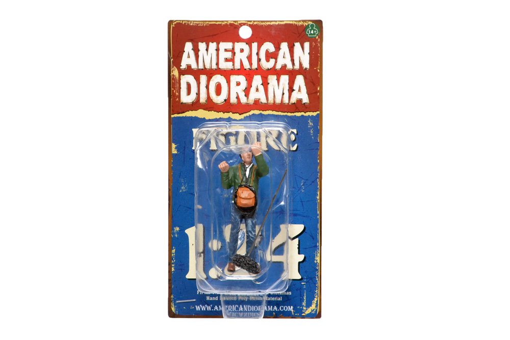 1:24 Scale American Diorama Camera Crew Figure III - Realistic Boom Operator Model for Film Set Dioramas, Photography Scenes & Miniature Displays