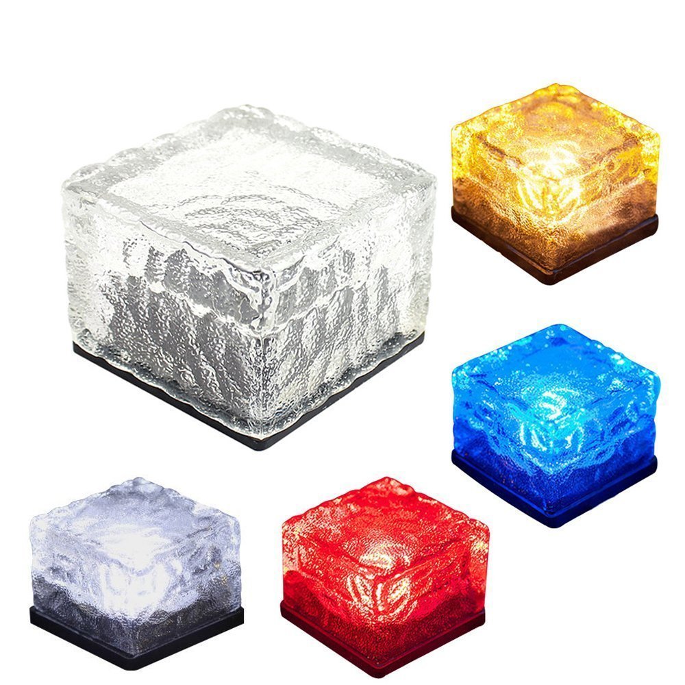 Solar LED Path Lights - 4-Pack Waterproof Outdoor Garden Lights for Walkway & Yard Decor