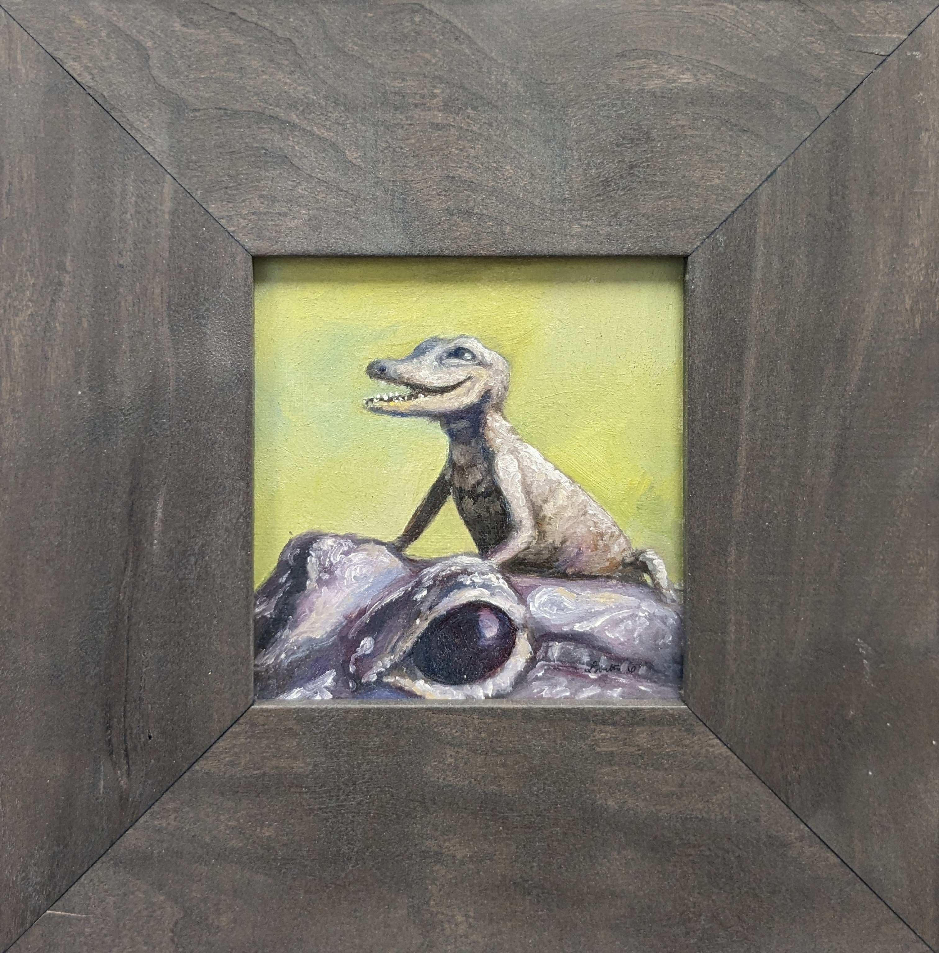 Bite Size Original Artwork - Handmade Miniature Paintings for Home Decor, Office & Gift Ideas | Perfect for Wall Art, Collectibles & Small Spaces