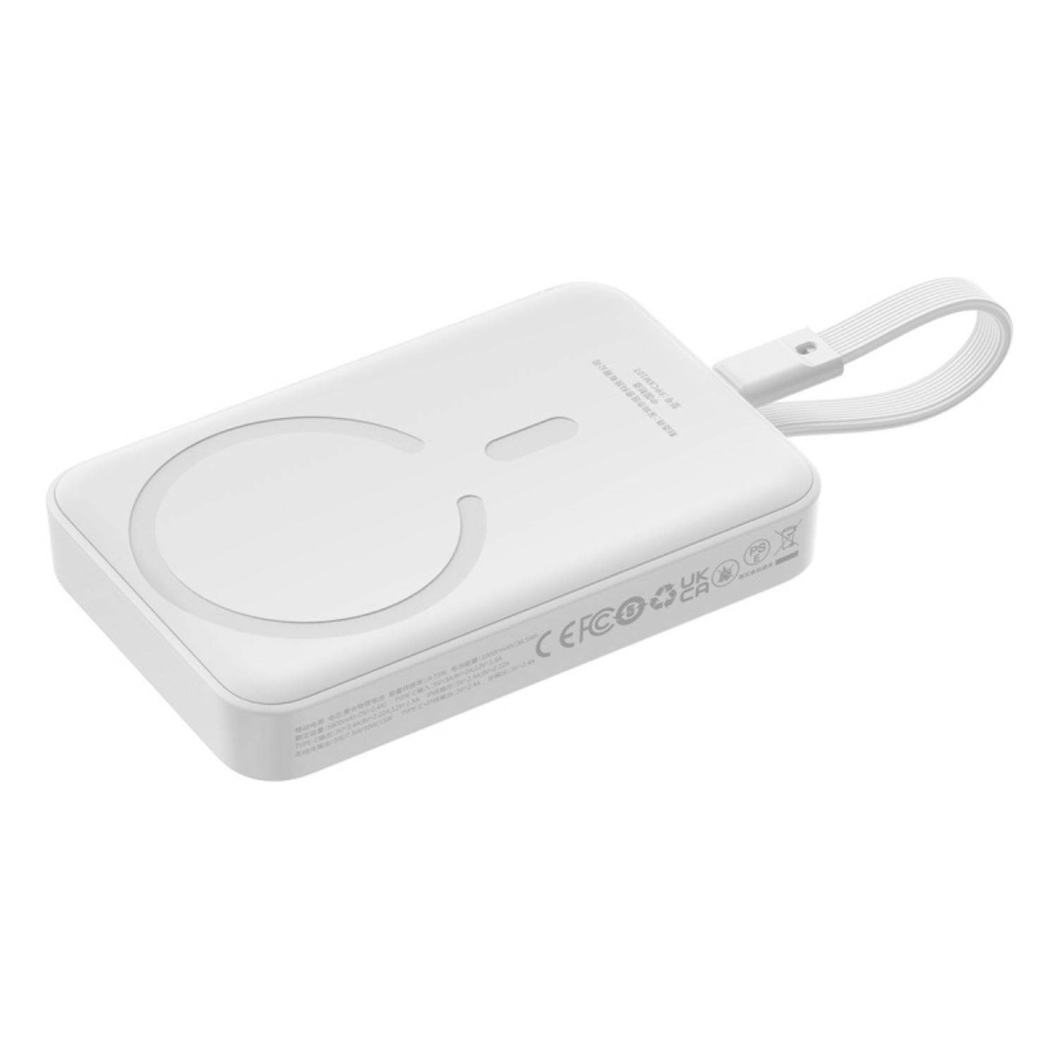 Baseus 10000mAh Magnetic Wireless Power Bank with 30W Fast Charging & Type-C Port - Perfect for iPhone, Android & AirPods Charging On-The-Go