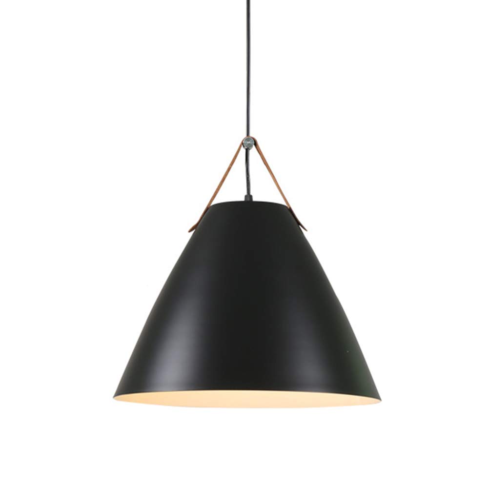 Vintage Industrial Pendant Light - Retro Metal Suspension Luminaire with Edison E26 Bulb, Ceiling Hanging Fixture for Dining Room, Kitchen, or Bedroom Lighting