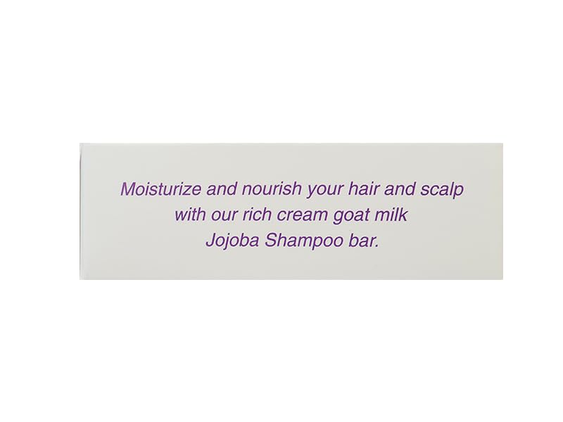 Udder Delight Jojoba Oil Shampoo Bar - Natural Goat Milk Shampoo Bar for Dry Hair & Scalp | Vegan, Sulfate-Free Hair Care | Perfect for Travel, Camping & Eco-Friendly Bathroom