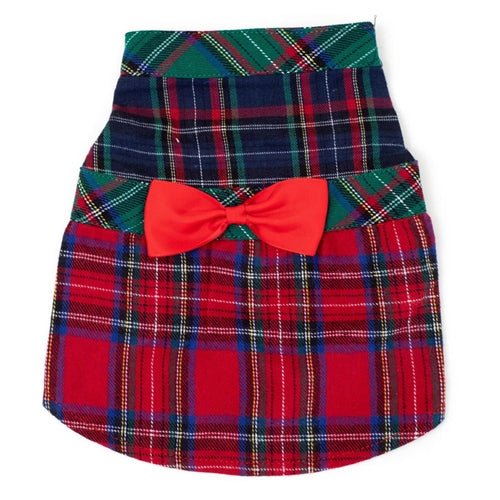 Colorblock Tartan Plaid Dress for Women - Stylish & Comfortable Fall Fashion | Perfect for Office, Parties & Holiday Outfits