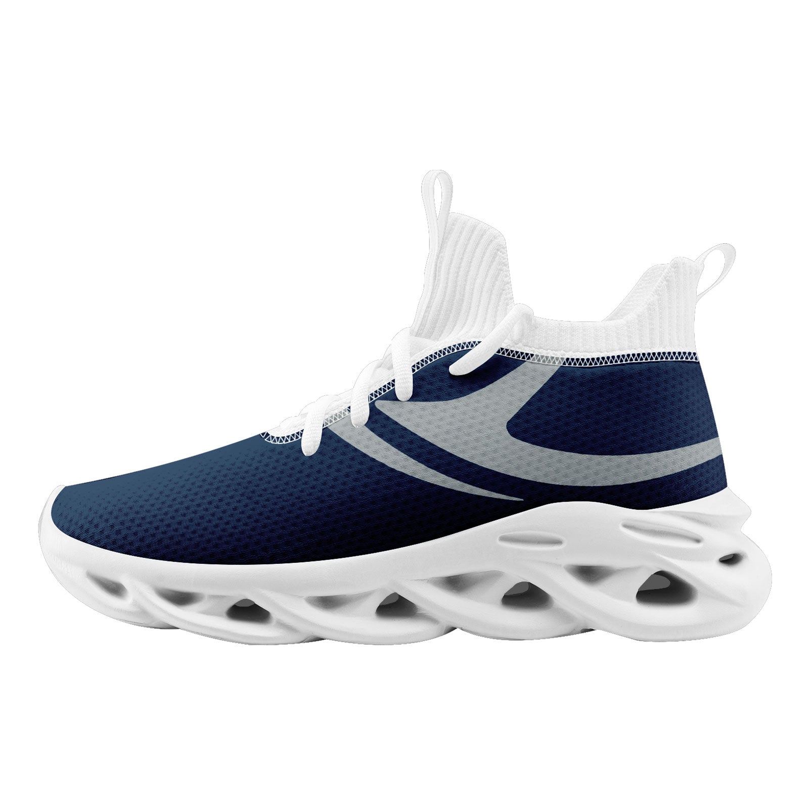 Custom Gray Seattle Maxsoul Shoes - Personalized Sneakers for Men & Women | Lightweight Comfortable Walking Shoes for Travel, Running & Casual Wear (Style: FN030 D025004, Size: 27)