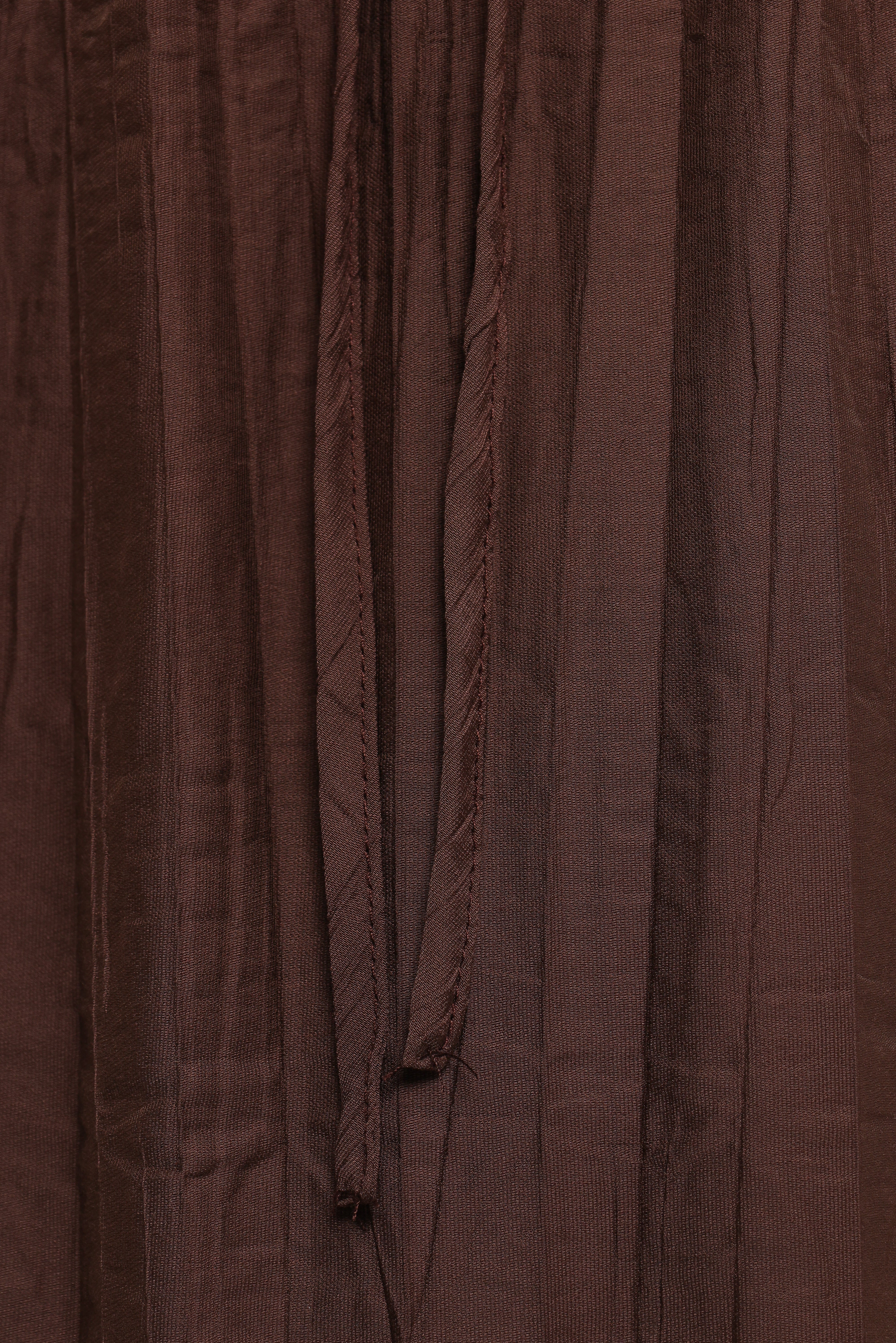 Captie Women's Skirt Set - Chocolate Brown Outfit for Casual Wear, Office & Date Night | Comfortable & Stylish 2-Piece Skirt Top Combo