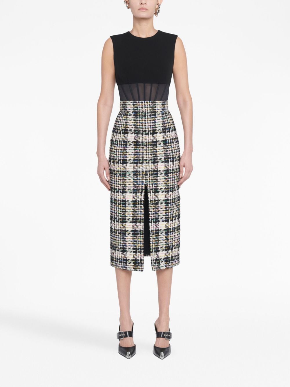 Alexander McQueen Women's Multi-Color Skirts - Fashionable Pleated Midi & Mini Skirts for Party, Work & Casual Wear