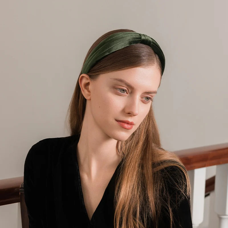 Jewel Soft Headband for Women - Comfortable Stretchy Hair Band for Workouts, Yoga, Running & Everyday Use