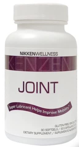 Nikken Joint Support Supplement - 90 Softgel Capsules for Men & Women | Supports Collagen, Bone & Connective Tissue Repair | Natural Formula with Glucosamine, MSM, Boswellia & Vitamin C | Ideal for Hip & Knee Pain Relief | Daily Mobility Support for Active Lifestyles