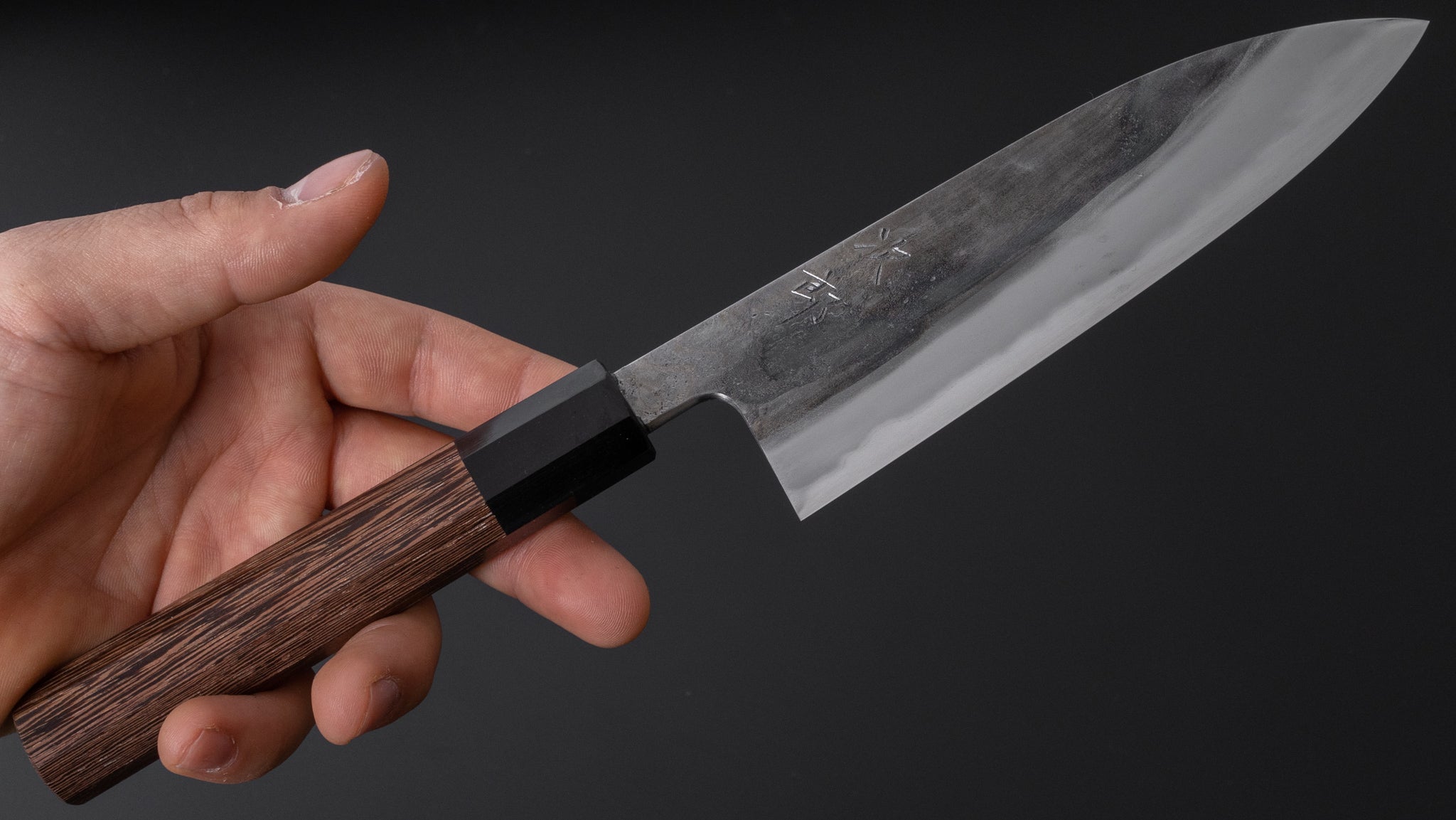 Premium Jiro Tsuchime Petty Knife 150mm - Handcrafted Japanese Kitchen Knife with Taihei Tagayasan Handle (#314) - Perfect for Slicing, Peeling & Precision Cutting in Professional & Home Kitchens