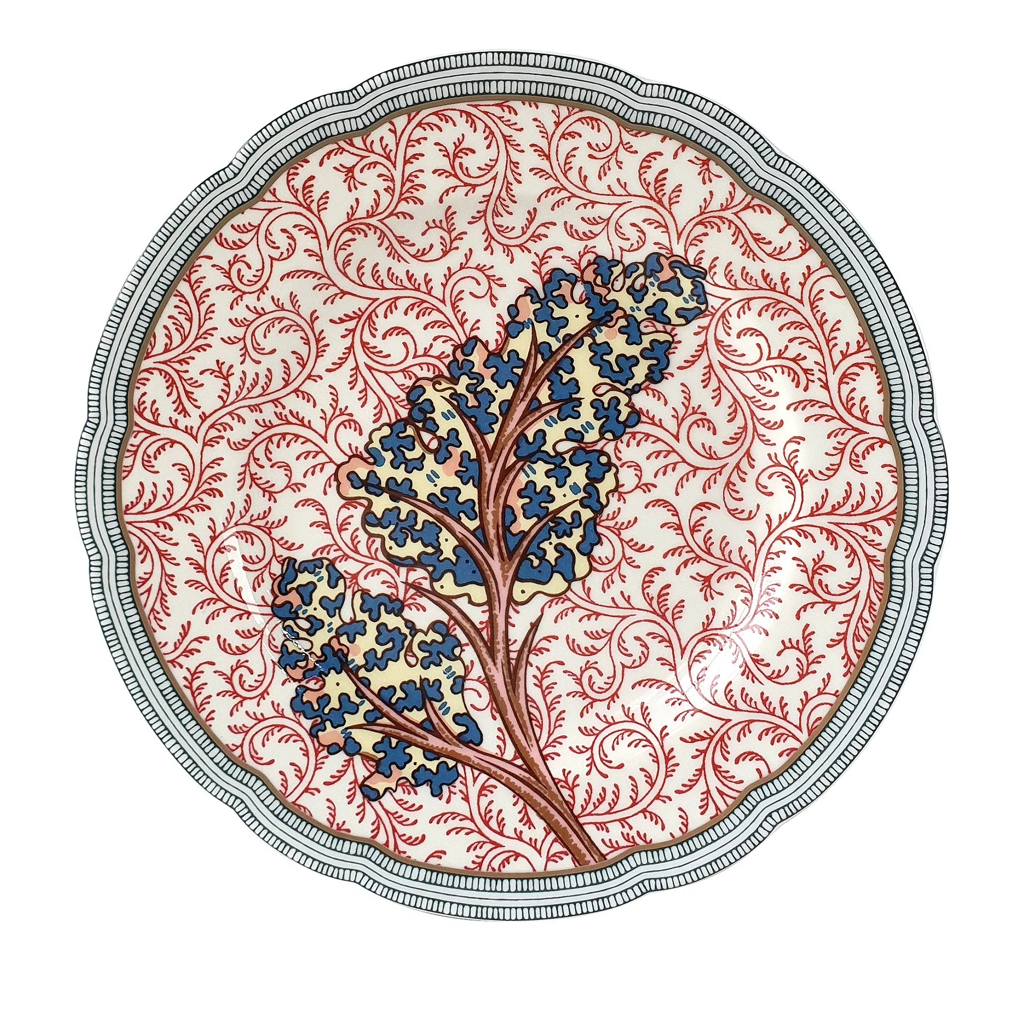 Braquenie Bread and Butter Plates - Set of 4, Elegant Dinnerware for Breakfast, Brunch & Entertaining - Perfect for Restaurants, Cafes and Home Dining