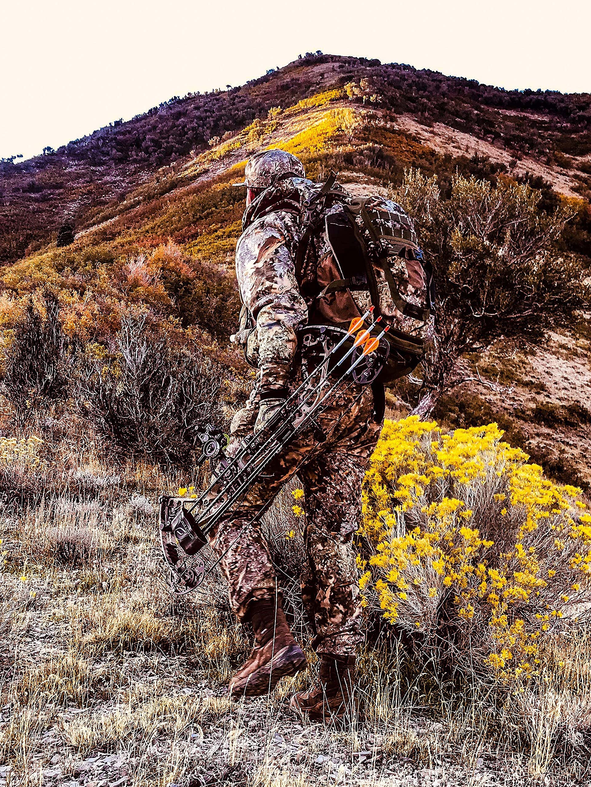 King's Camo Mountain Top 2200 Backpack - KC Ultra Waterproof Hunting Backpack for Outdoor Adventures, Hiking, Camping & Tactical Use
