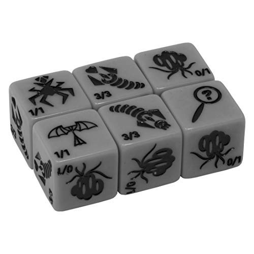36 Token Dice Set - 6X of Each Color for Magic The Gathering, D&D, and Board Games - Perfect for Game Counters, Life Tracking, and RPG Accessories