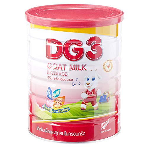 DG3 Advance Goat Milk Powder 800g - Premium Nutritional Supplement for Adults & Kids - Rich in Calcium & Vitamins - Made in Thailand - Ideal for Daily Health, Immune Support & Bone Strength