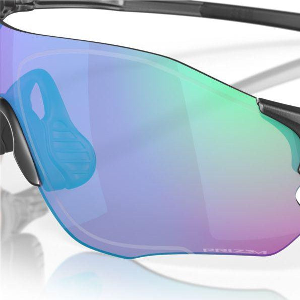Oakley EVZero Path Sunglasses - Low Bridge Fit, Steel Frame with Prizm Golf Lenses (0OO9313 931305) for Golfing & Outdoor Sports