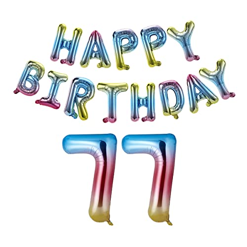 Rainbow-happy Birthday 77