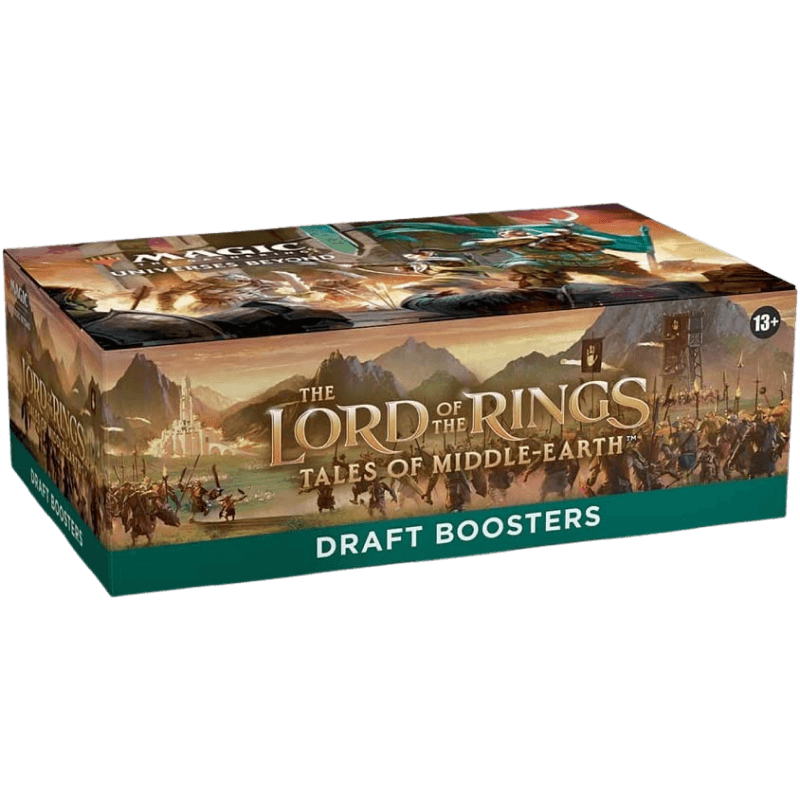 Magic: The Gathering Lord of the Rings: Tales of Middle-Earth Draft Booster Box (36 Packs) - Collectible Trading Cards for Fantasy Game Nights & Tournaments