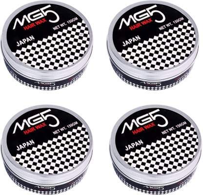 EDDNA Japan Hair Wax for Men & Women - Strong Hold Styling Wax (100g x 4 Pack, 400g Total) | Perfect for Spiky, Textured & Messy Hairstyles - Salon Quality Hair Styling Product