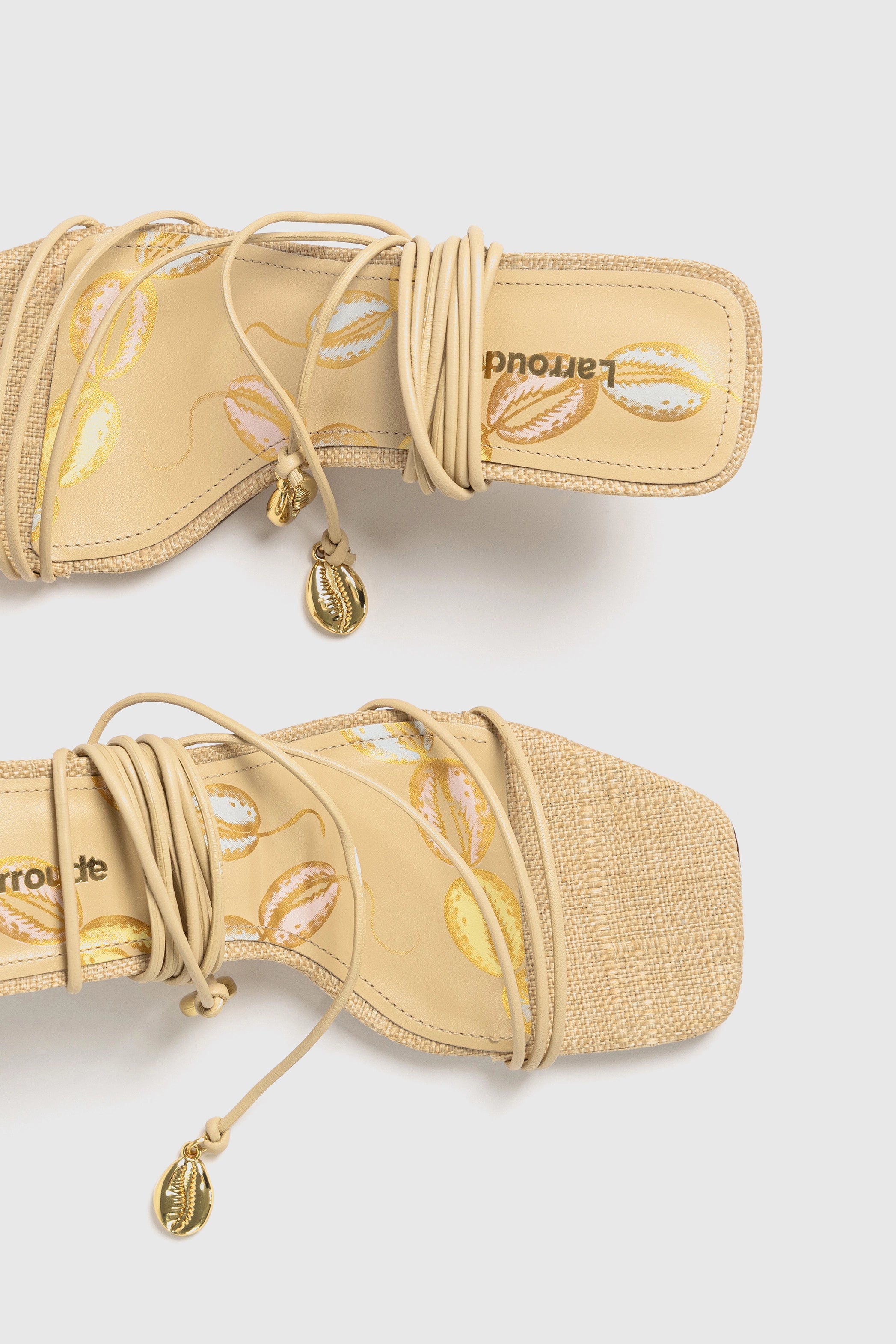 Nadia Women's Beige Leather Sandals - Comfortable Casual Summer Shoes for Walking, Beach, and Outdoor Activities