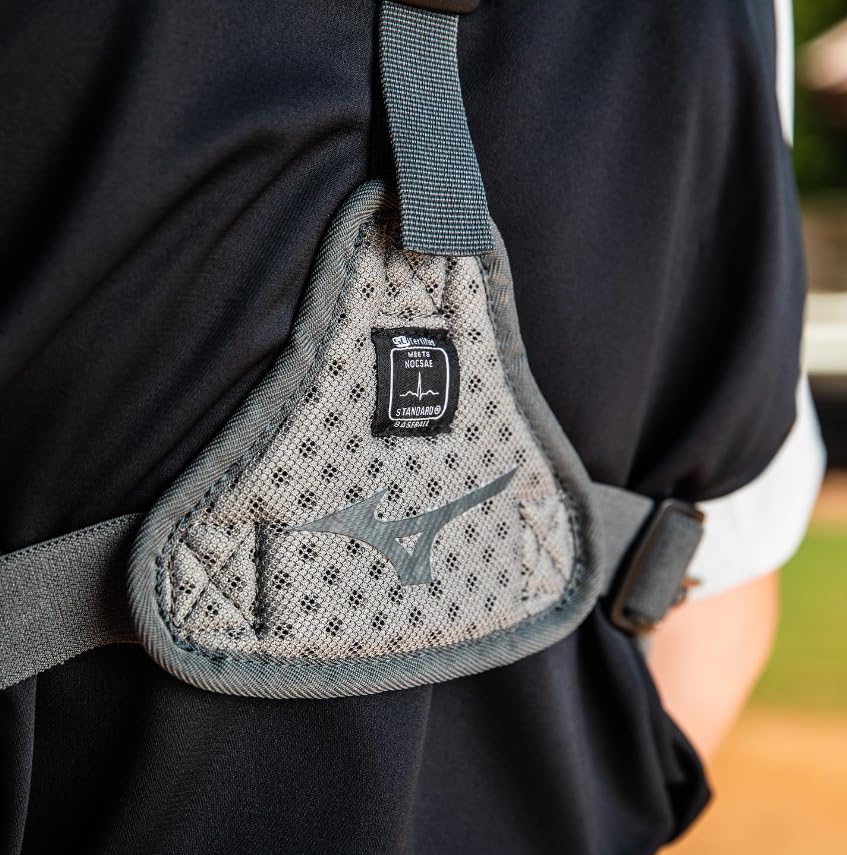 Mizuno Samurai Baseball Chest Protector - Youth & Adult Catcher Gear for Baseball & Softball - Lightweight & Durable Protection for Training & Games