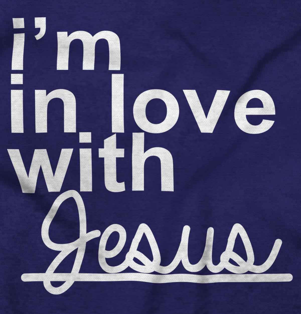Christian Hoodie for Women - 'I'm in Love With Jesus' Classic Teaze Sweatshirt | Church, Bible Study & Everyday Wear