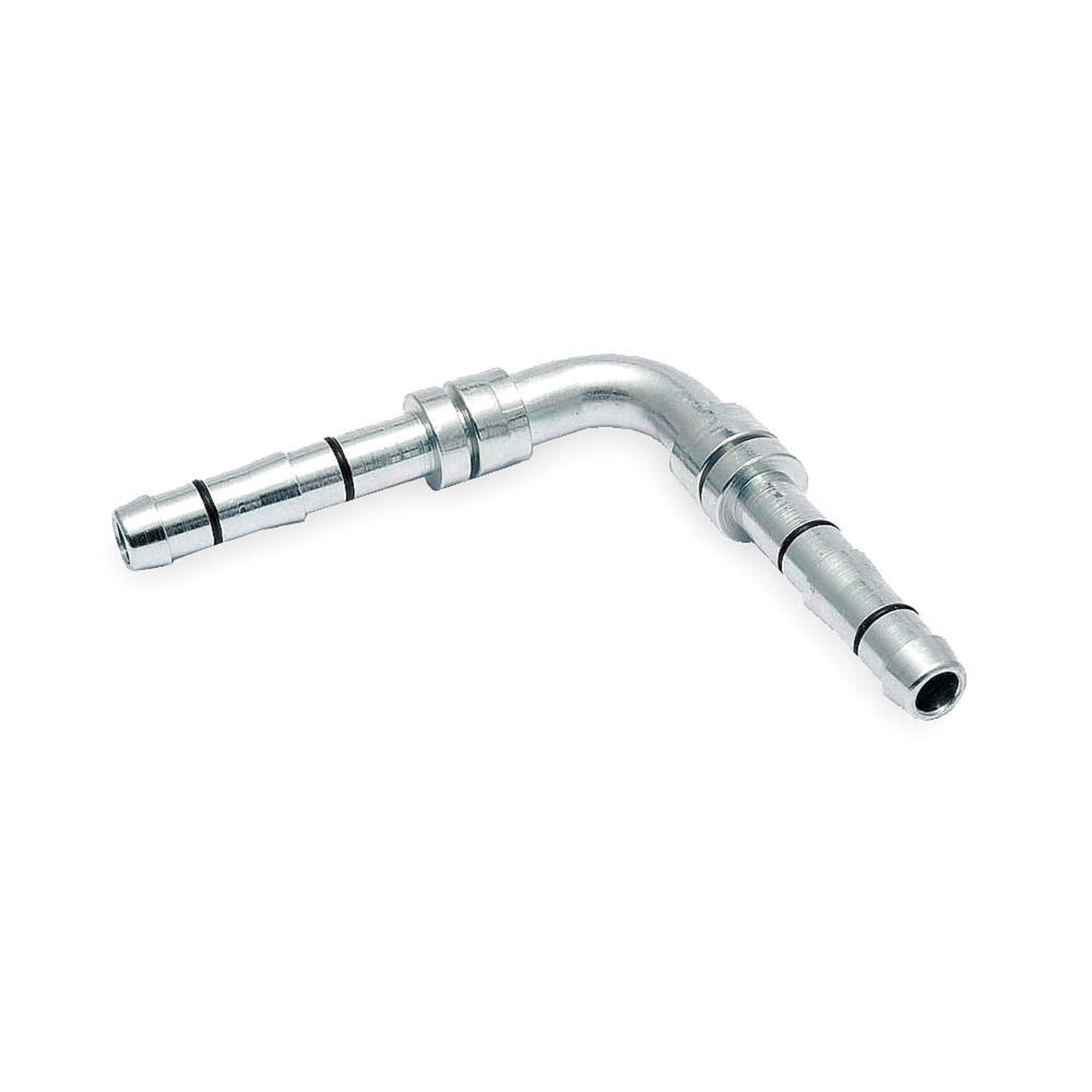 10AN Splicer Hose Fitting - High Pressure Hydraulic Connector for Fuel, Oil & Water Lines - Perfect for Automotive, Marine & Industrial Applications