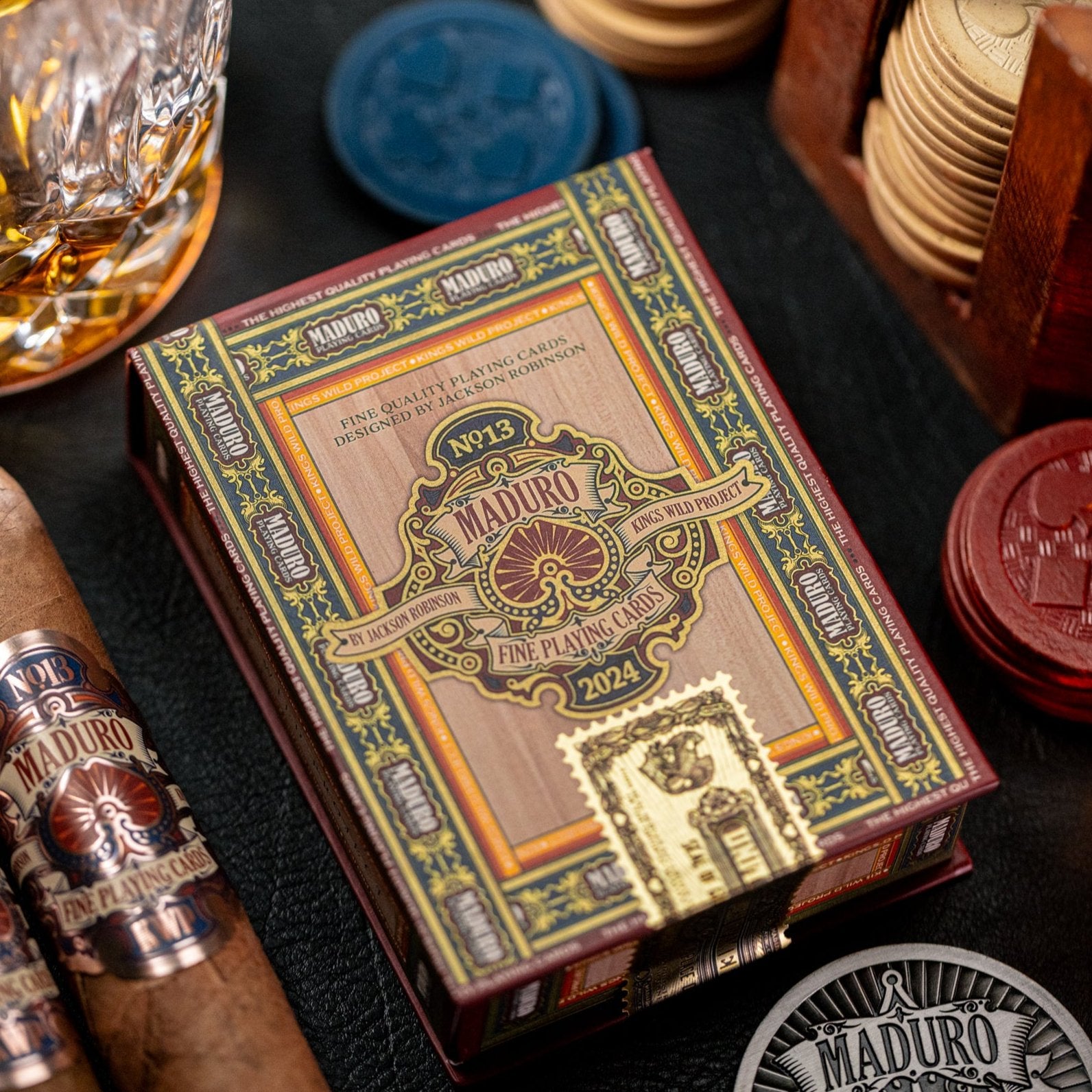 Premium Maduro Gold Gilded Cigars (2024) - Handcrafted Luxury Cigars for Special Occasions & Celebrations