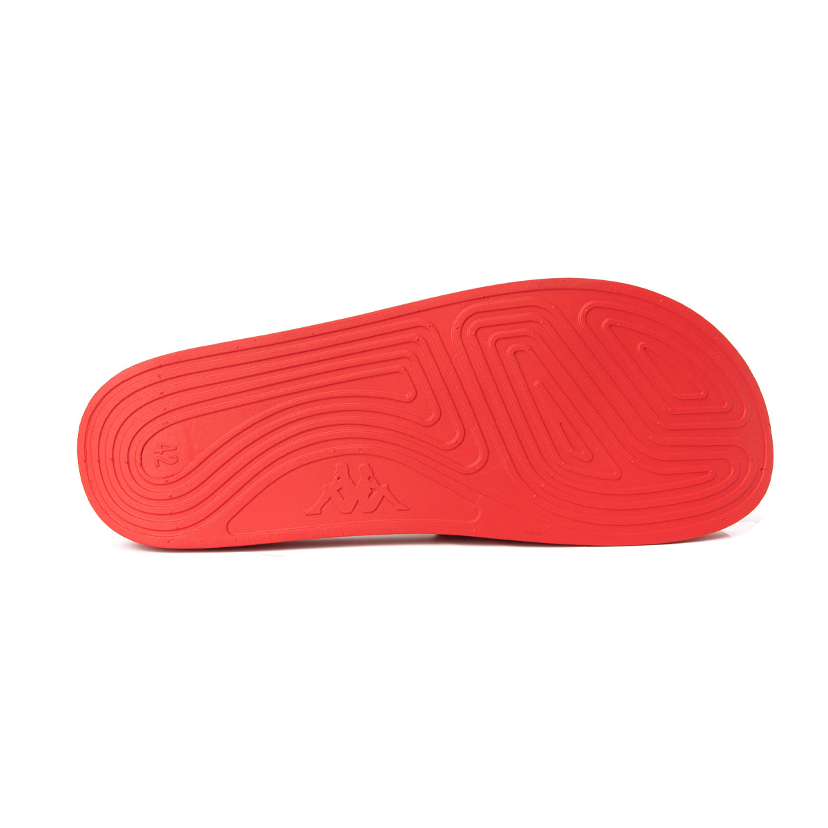Kappa Authentic Caius 2 Slides - Red MD Coral | Comfortable Men's & Women's Sandals for Beach, Pool & Casual Wear