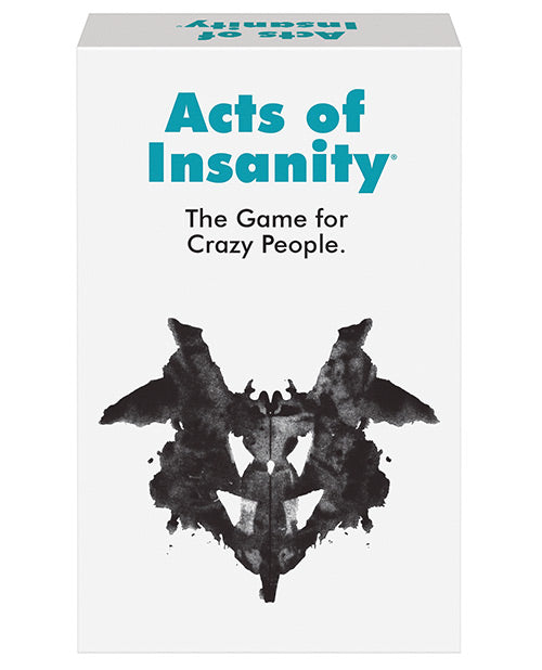 Acts Of Insanity Fun Party Card Game for Adults - Hilarious Group Game Night, Icebreaker & Drinking Game for Social Gatherings