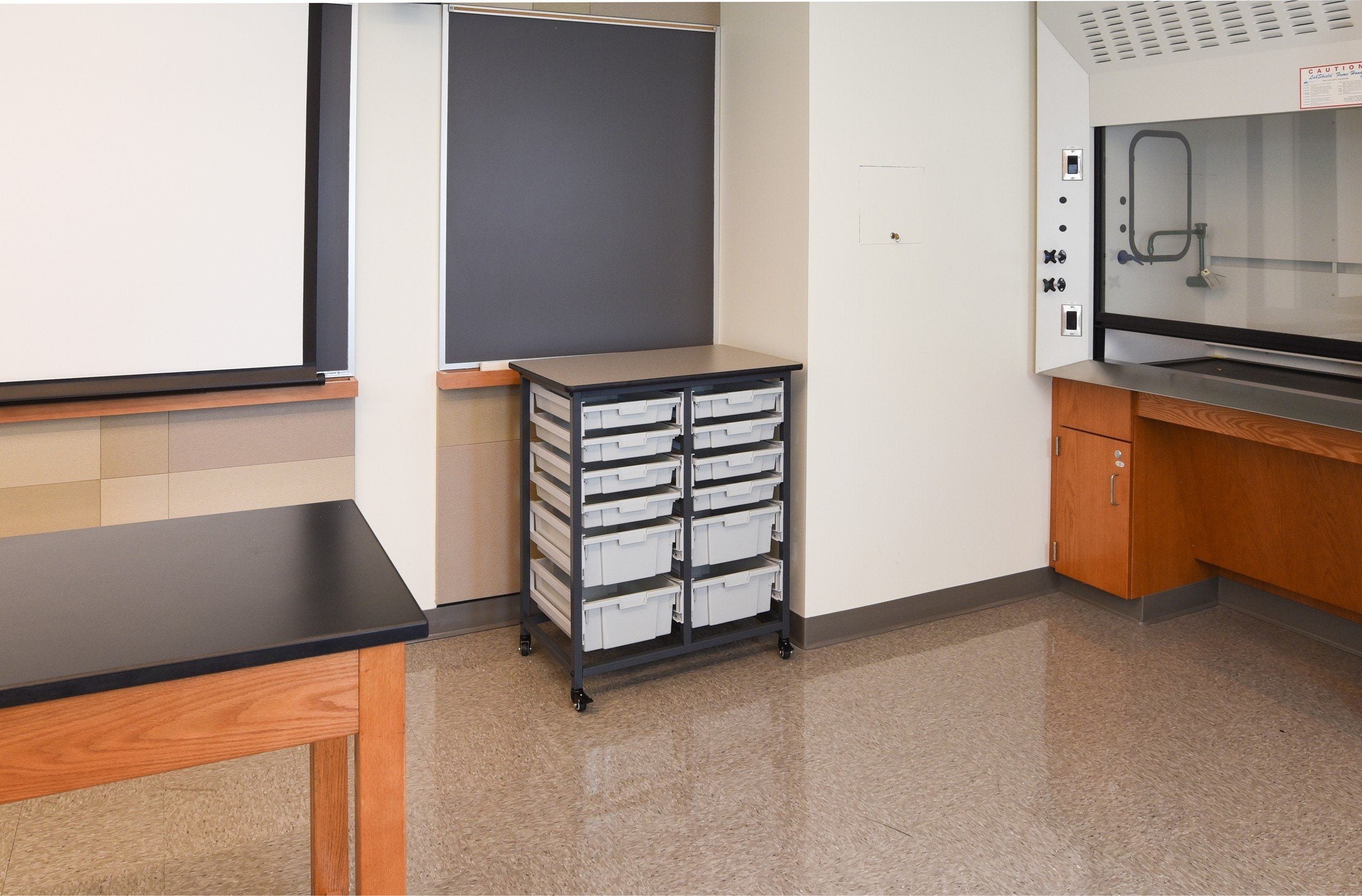 Luxor MBS DR 8S4L Mobile Bin System - Double Row Storage Solution for Warehouse Organization & Industrial Shelving