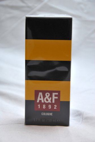 Abercrombie & Fitch A&F 1892 Yellow Cologne for Men - 1.7 oz Eau de Toilette Spray | Fresh Citrus & Woody Fragrance for Day & Night Wear, Office & Date Nights