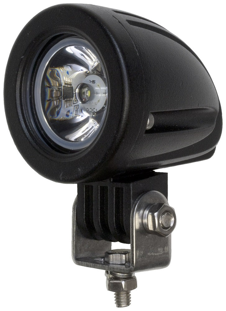 Great White 901 MV 2 LED Round Mini Work Light - Compact Portable Lighting for Automotive Repair, Camping, and Emergency Use