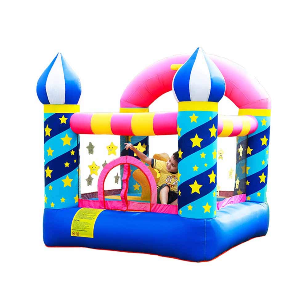 Doctor Dolphin Inflatable Bounce House for Kids - Toddler Play Center with Air Blower Pump - Perfect for Birthday Parties, Backyard Playdates & Indoor Entertainment