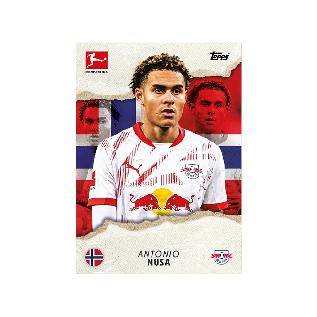Topps Bundesliga International Stars 2024/25 Soccer Trading Cards - Collectible Football Player Cards for Fans & Collectors - Perfect for Trading, Gifting, and Display