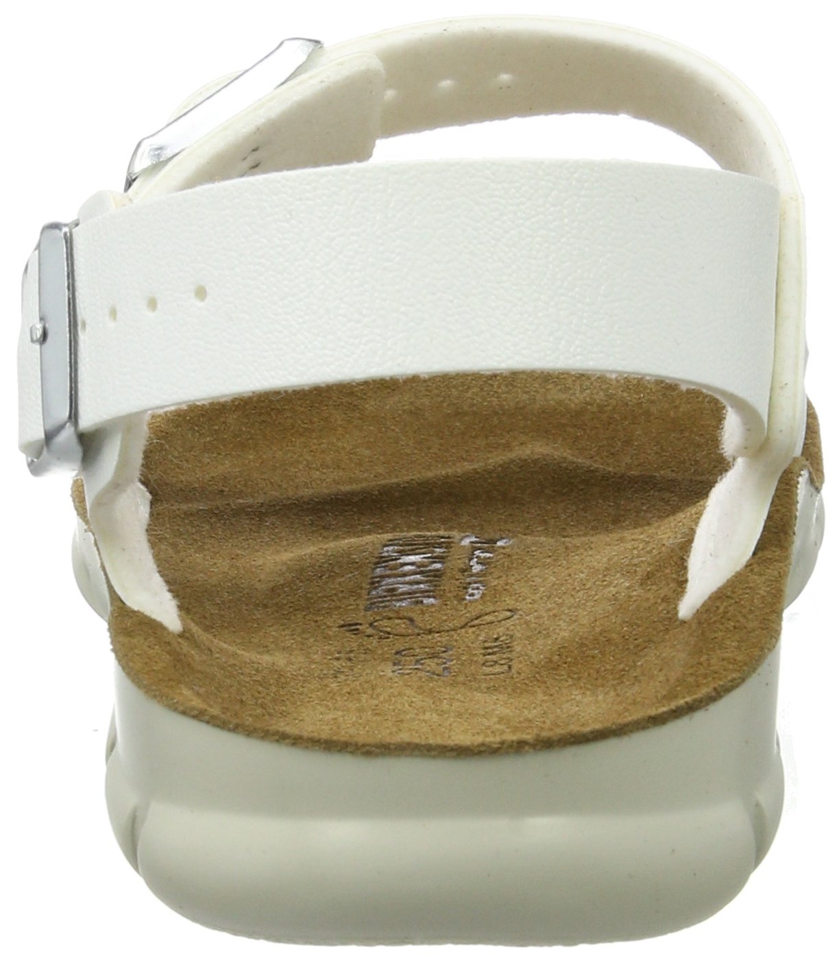 Birkenstock Men's Kano White Synthetic Sandals Size 44 EU (Men's US 11) - Comfortable Summer Casual Shoes for Beach, Walking & Outdoor Activities - Model R 500761